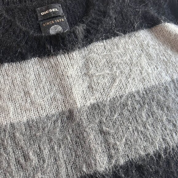 Diesel K-Bala Striped Mohair Blend Sweater - Picture 11 of 11